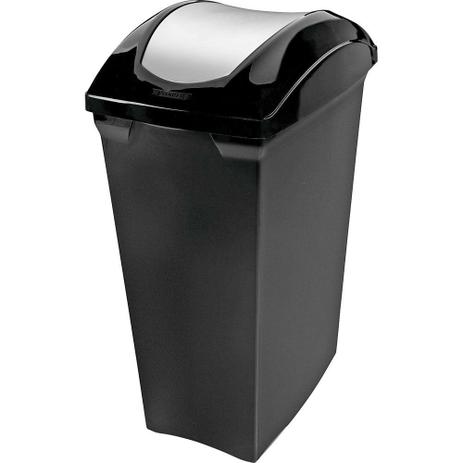 Lixeira Basculante 15l Slim SR62 Sanremo Menor preço em Lixeira Basculante 15l Slim SR62 Sanremo
