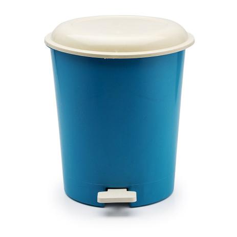 Lixeira Cesto 12 Litros com Pedal e Tampa para Cozinha. Lixeira de Banheiro Pia Quarto Escritório. Cesta - ERCA Menor preço em Lixeira Cesto 12 Litros com Pedal e Tampa para Cozinha. Lixeira de Banheiro Pia Quarto Escritório. Cesta - ERCA