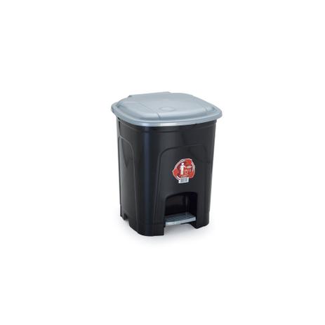LIXEIRA COM PEDAL 16 LTS P/ Cozinha - Nitron Menor preço em LIXEIRA COM PEDAL 16 LTS P/ Cozinha - Nitron