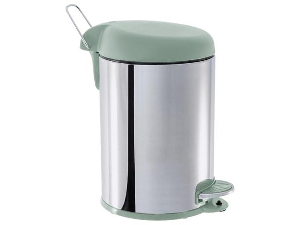 Lixeira com Pedal com Tampa 5L Brinox - Decorline 3048/292 Menor preço em Lixeira com Pedal com Tampa 5L Brinox - Decorline 3048/292