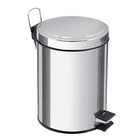 Lixeira com pedal em aço inox acabamento polido de 5 litros Tramontina é boa?