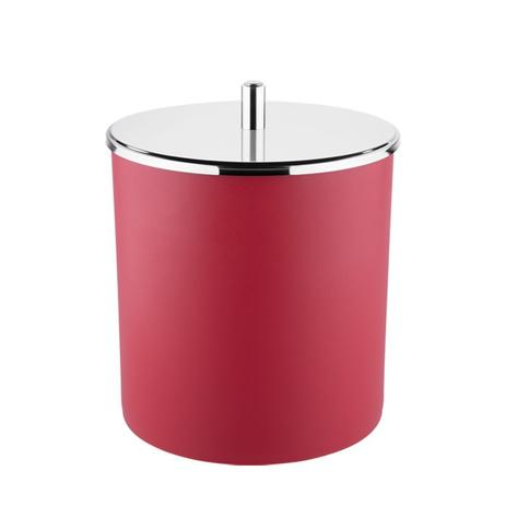 Lixeira Com Tampa Basculante 5.4 Litros Vermelha 3400222 Brinox Menor preço em Lixeira Com Tampa Basculante 5.4 Litros Vermelha 3400222 Brinox