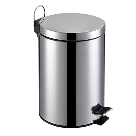 Lixeira De Aço Inox Redonda 5 Litros Tssaper é boa?