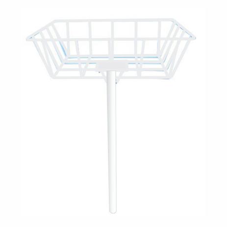 Lixeira de Chumbar Calçada Branca 40x60cm Reforçado -480p NV - Novoletto Menor preço em Lixeira de Chumbar Calçada Branca 40x60cm Reforçado -480p NV - Novoletto