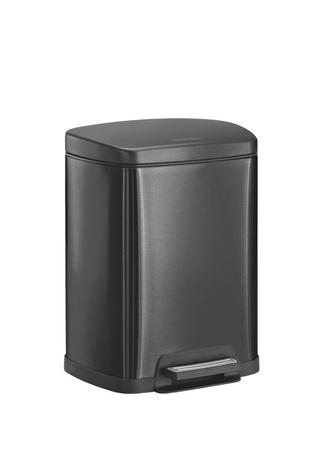 Lixeira de Pedal em Aço Inox Preta 8L 94544/308 Tramontina Menor preço em Lixeira de Pedal em Aço Inox Preta 8L 94544/308 Tramontina