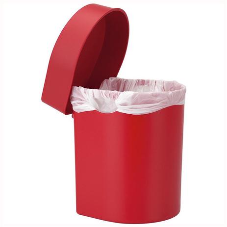 Lixeira de Pia Hide Ou 3,5L Vermelha - Ou-martiplast Menor preço em Lixeira de Pia Hide Ou 3,5L Vermelha - Ou-martiplast