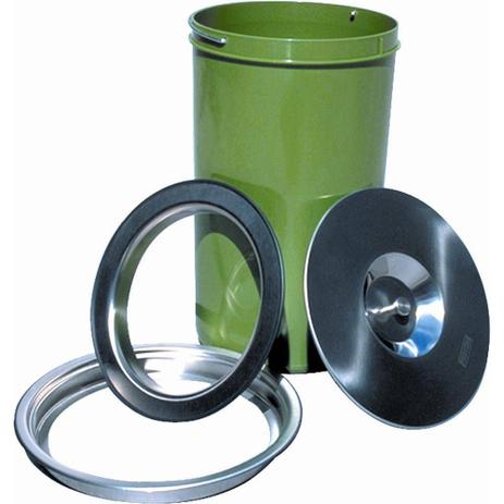 Lixeira De Sobrepor Redonda Plastico / Inox Franke Menor preço em Lixeira De Sobrepor Redonda Plastico / Inox Franke