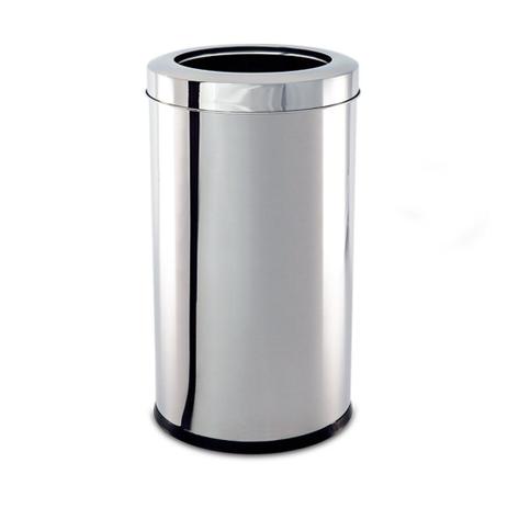Lixeira Decorline Inox com Aro 25x46cm 21.2 Litros Brinox Menor preço em Lixeira Decorline Inox com Aro 25x46cm 21.2 Litros Brinox