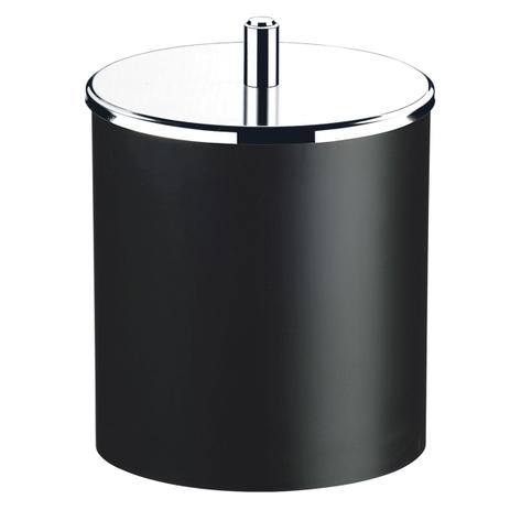 Lixeira Decorline Preta Com Tampa Basculante 3400252 Brinox Menor preço em Lixeira Decorline Preta Com Tampa Basculante 3400252 Brinox