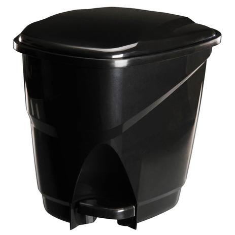 Lixeira Ecológica com Pedal 16l Astra Preto Menor preço em Lixeira Ecológica com Pedal 16l Astra Preto