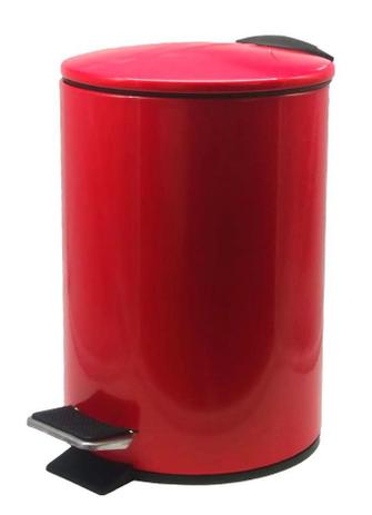 Lixeira Em Aço Inox Colorido c/ Pedal e Balde 3 Litros - Utifácil Menor preço em Lixeira Em Aço Inox Colorido c/ Pedal e Balde 3 Litros - Utifácil