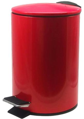 Lixeira Em Aço Inox Colorido c/ Pedal e Balde 5 Litros - Utifácil Menor preço em Lixeira Em Aço Inox Colorido c/ Pedal e Balde 5 Litros - Utifácil