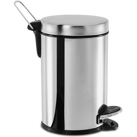 Lixeira Em Aço Inox Com Pedal E Balde 3l 3040201 Brinox é boa?