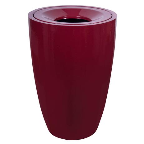 Lixeira em Fibra de Vidro 100L LFV1F Astra Vermelho Menor preço em Lixeira em Fibra de Vidro 100L LFV1F Astra Vermelho