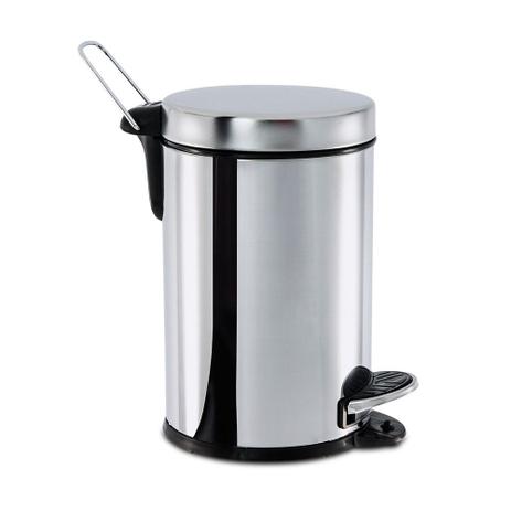 Lixeira em Inox Com Pedal 3L - Brinox é ruim? Lixeira em Inox Com Pedal 3L - Brinox é boa?