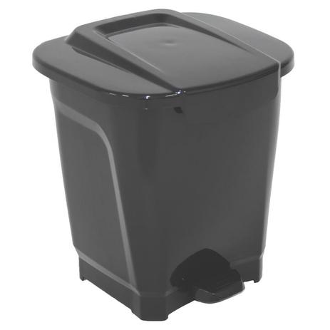 Lixeira em plastico t-force preta 15l tramontina Menor preço em Lixeira em plastico t-force preta 15l tramontina
