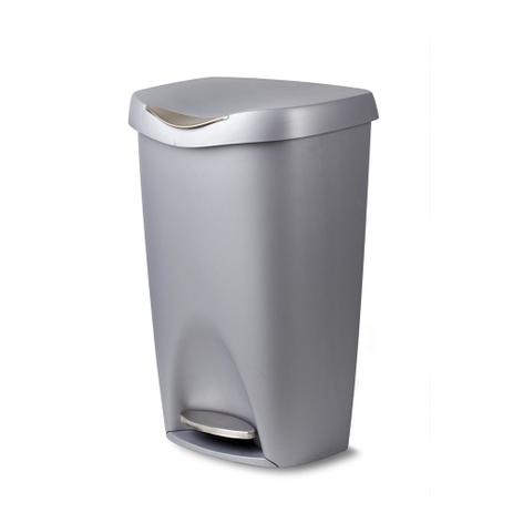 Lixeira em plástico Umbra Brim Can 50L cinza é boa?