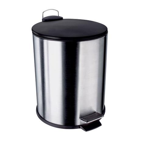 Lixeira Euro Home Aço Inox 5 Litros Com Pedal Preta é boa?