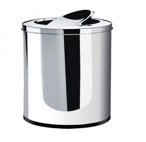 Lixeira Inox 5,4 Litros Tampa Basculante Decorline 3032/202 Brinox Menor preço em Lixeira Inox 5,4 Litros Tampa Basculante Decorline 3032/202 Brinox