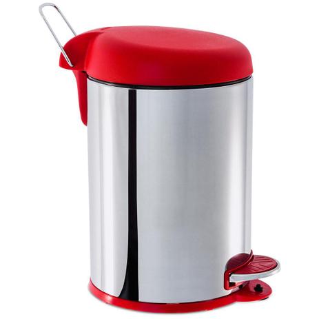 Lixeira Inox 5L c/ Pedal Tampa Vrm 3048/212 Brinox Menor preço em Lixeira Inox 5L c/ Pedal Tampa Vrm 3048/212 Brinox