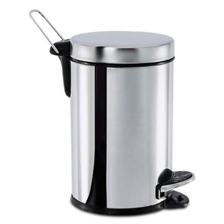Lixeira Inox C/Pedal E Balde 20 Litros - Brinox Menor preço em Lixeira Inox C/Pedal E Balde 20 Litros - Brinox