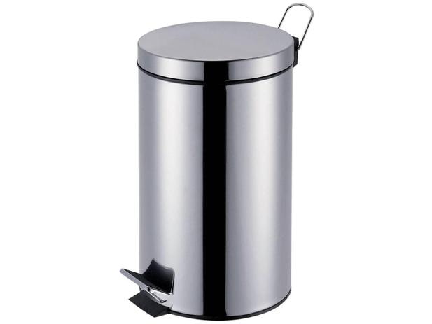 Lixeira Inox com Pedal com Tampa 12L - Mor Ágata 8223 Menor preço em Lixeira Inox com Pedal com Tampa 12L - Mor Ágata 8223