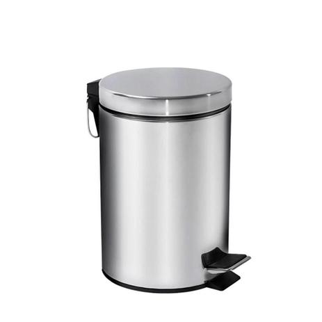 Lixeira Inox com Pedal e Balde Standard 12 Litros - Brinox Menor preço em Lixeira Inox com Pedal e Balde Standard 12 Litros - Brinox
