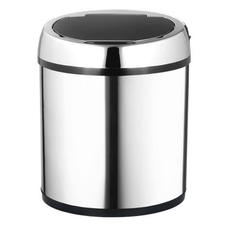 Lixeira inox com sensor automático capacidade 6 litros TL6L - Tssaper Menor preço em Lixeira inox com sensor automático capacidade 6 litros TL6L - Tssaper