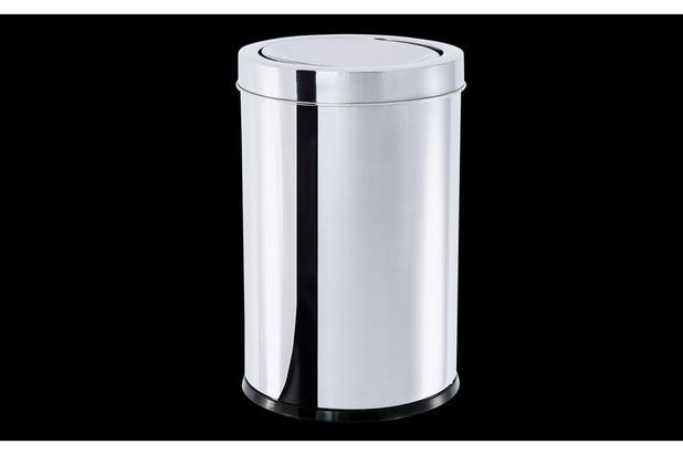 Lixeira Inox com Tampa Basculante 7,8 litros Decorline - Brinox Menor preço em Lixeira Inox com Tampa Basculante 7,8 litros Decorline - Brinox
