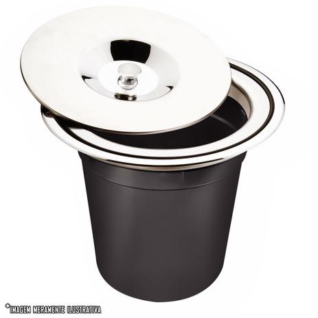 Lixeira inox de embutir tramontina 94518005 clean 5 lts é boa?
