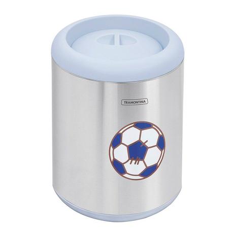 Lixeira Inox Tampa Azul Sb Cápsula 7L Tramontina Menor preço em Lixeira Inox Tampa Azul Sb Cápsula 7L Tramontina