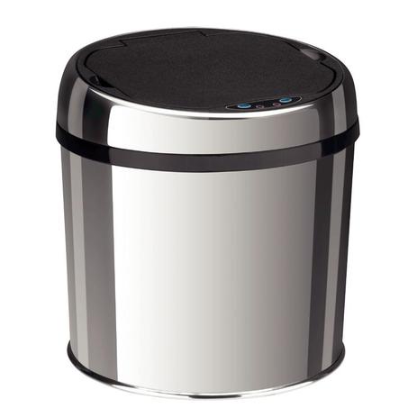 Lixeira inox tramontina automatica com sensor e acabamento polido 6l Menor preço em Lixeira inox tramontina automatica com sensor e acabamento polido 6l