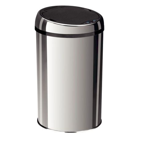 Lixeira Inox Tramontina Easy 12 L Automática com Sensor 94543012 Menor preço em Lixeira Inox Tramontina Easy 12 L Automática com Sensor 94543012