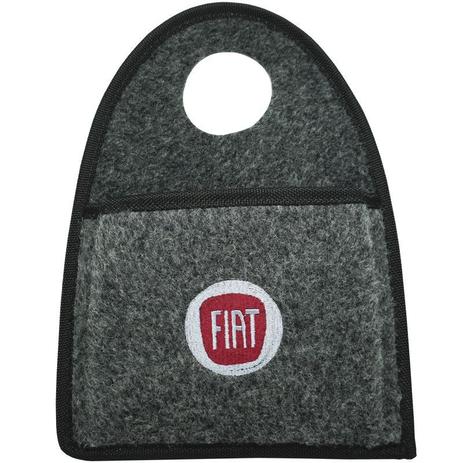 Lixeira Lixinho Automotiva Carro Carpete Logo Bordado Fiat Vermelho para Câmbio Grafite - S/m é boa?