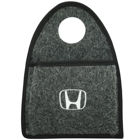 Lixeira Lixinho Automotiva Carro Carpete Logo Bordado Honda para Câmbio Grafite - S/m Menor preço em Lixeira Lixinho Automotiva Carro Carpete Logo Bordado Honda para Câmbio Grafite - S/m