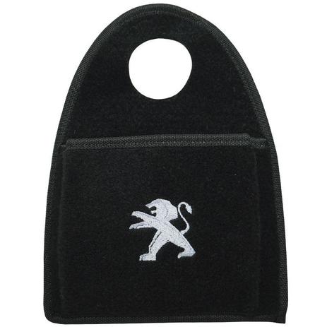 Lixeira Lixinho Automotiva Carro Carpete Logo Bordado Peugeot para Câmbio Preta - S/m é boa?