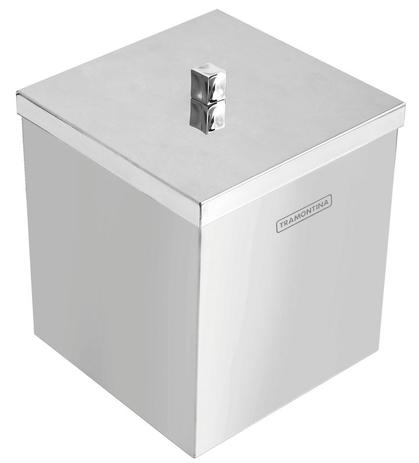 Lixeira Luz Inox 4,5 Litros 94540/028 Tramontina Menor preço em Lixeira Luz Inox 4,5 Litros 94540/028 Tramontina