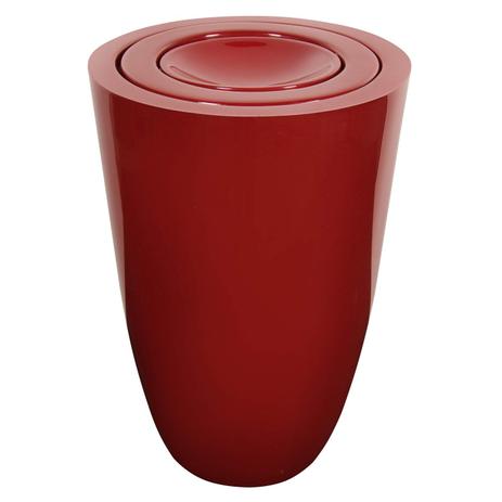 Lixeira Multiuso 50L Fibra de Vidro Astra Vermelho Menor preço em Lixeira Multiuso 50L Fibra de Vidro Astra Vermelho