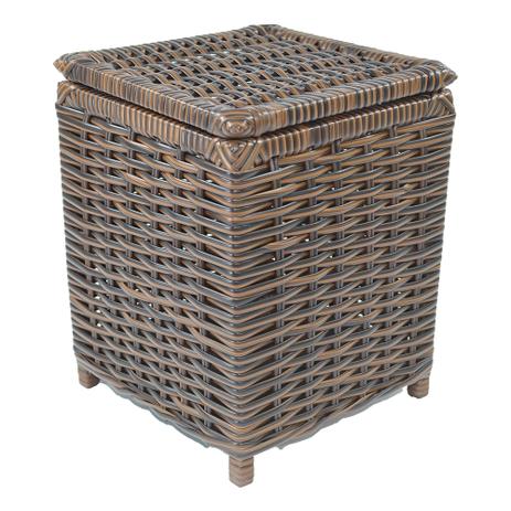 Lixeira / Papeleiro lavabo e escritório Fibra Sintetica 20x20x25 - Argila - Allstate Menor preço em Lixeira / Papeleiro lavabo e escritório Fibra Sintetica 20x20x25 - Argila - Allstate