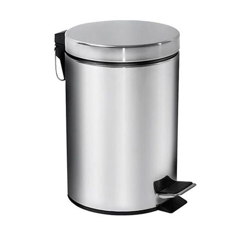 Lixeira Para Banheiro em Aço Inox com Pedal e Balde 5 litros Standard - Brinox é boa?