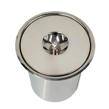 Lixeira Pia Cozinha Embutir Granito Em Inox 3 Litros - Inovar Metais Menor preço em Lixeira Pia Cozinha Embutir Granito Em Inox 3 Litros - Inovar Metais