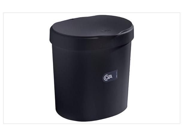 Lixeira Plástica 2,5 L Preta Coza - BRI 272 Menor preço em Lixeira Plástica 2,5 L Preta Coza - BRI 272
