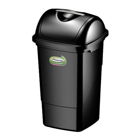 Menor preço em Lixeira Plastica Plasvale Basculante 14 Litros - Plastvale