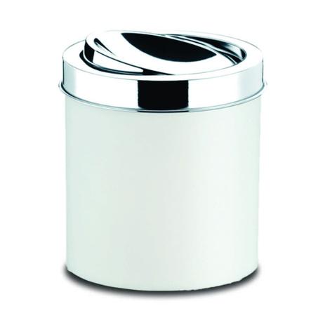 Lixeira PP Branca Com Tampa Basculante 5,4 Litros Brinox Dercorline 3401/202 é boa?