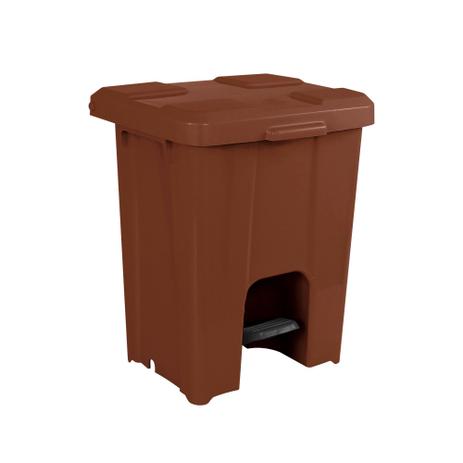 Lixeira QQuadrada Marrom com Pedal 15 litros - JSN do Brasil Industria e Come é ruim? Lixeira QQuadrada Marrom com Pedal 15 litros - JSN do Brasil Industria e Come é boa?