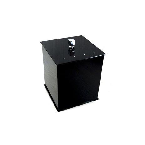 Lixeira Quadrada Com Strass Cristal Decor Preto Menor preço em Lixeira Quadrada Com Strass Cristal Decor Preto