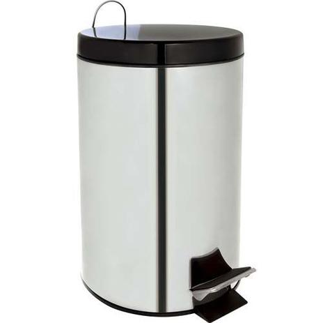 Lixeira Redonda Com Tampa 12 Litros Quartzo Em Inox 8333 Mor Menor preço em Lixeira Redonda Com Tampa 12 Litros Quartzo Em Inox 8333 Mor