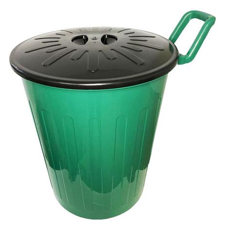 Lixeira Redonda Grande C/ Tampa E Roda 100L Verde Arqplast é ruim? Lixeira Redonda Grande C/ Tampa E Roda 100L Verde Arqplast é boa?