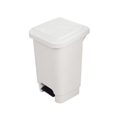 Lixeira Retangular Branca com Pedal Capacidade 25 Litros Plastileste Menor preço em Lixeira Retangular Branca com Pedal Capacidade 25 Litros Plastileste