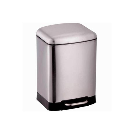 Lixeira Retangular com Pedal 6 Litros Inox Escovado - Casanova é ruim? Lixeira Retangular com Pedal 6 Litros Inox Escovado - Casanova é boa?